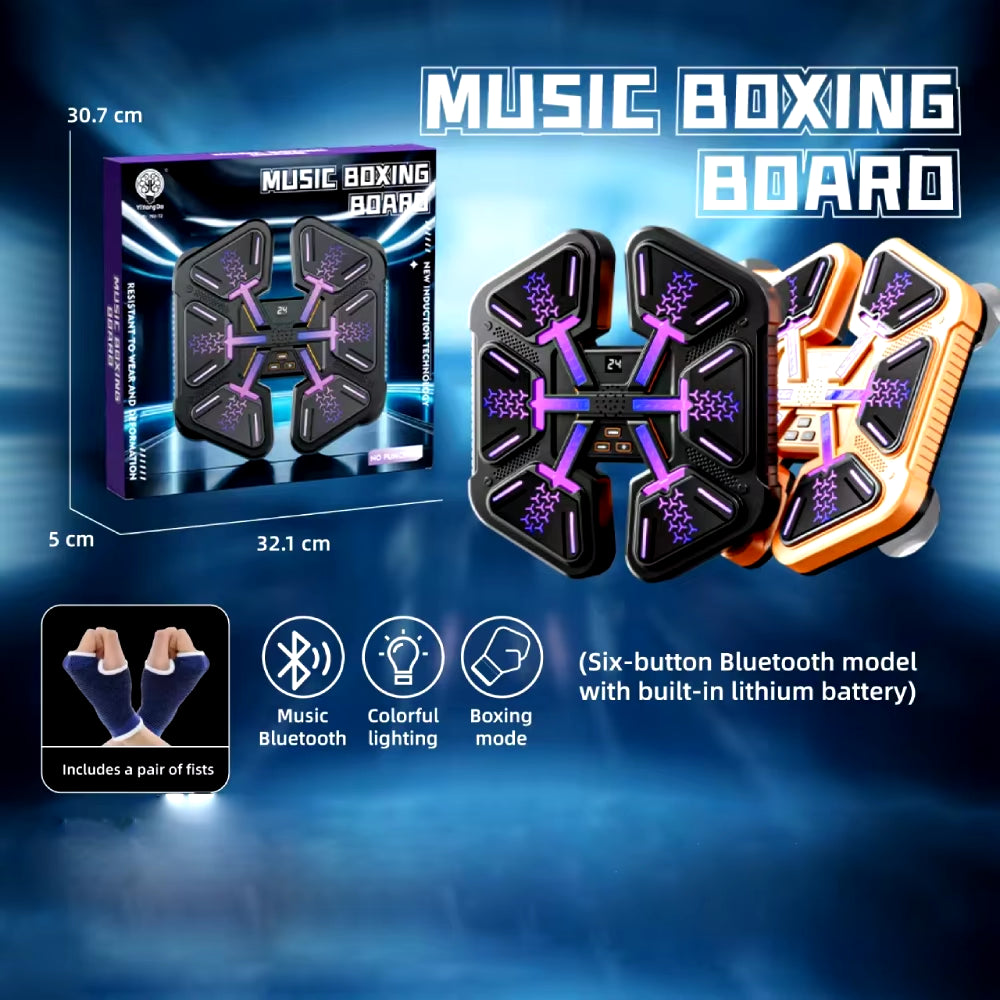 New Smart Music Boxing Machine Adult/Children Sports Fitness Boxing Trainer Home Exercise Response Training Boxing Wall Target